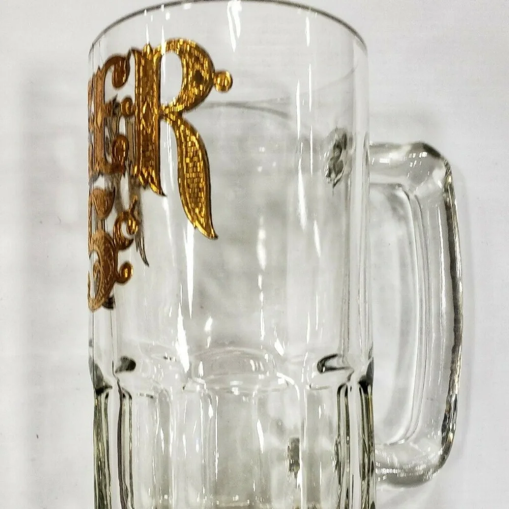 5 cents clear Beer stein
